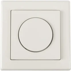 Schneider Merten System-M Centraalplaat Dimmer Polarwit