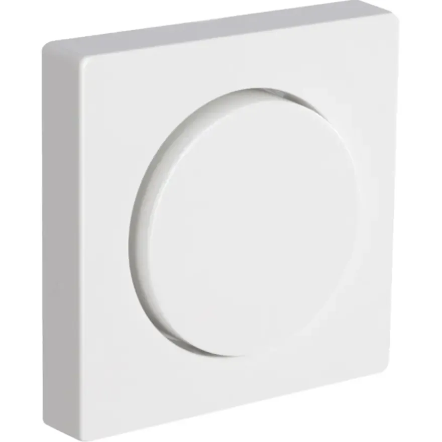 Schneider Merten System-M Centraalplaat Dimmer Polarwit