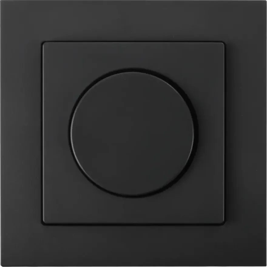 Schneider Merten System-M Centraalplaat Dimmer Antraciet