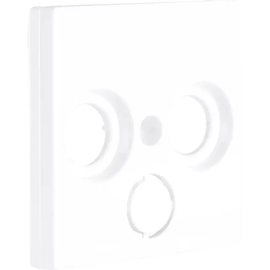 Schneider Merten System-M Centraalplaat Radio/TV Actief Wit