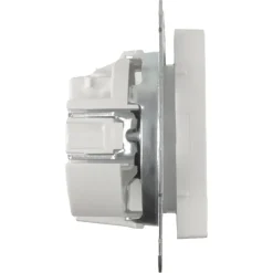 Schneider Merten System-M Enkel Stopcontact Actief Wit