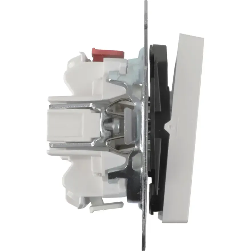 Schneider Merten System-M Serieschakelaar Actief Wit