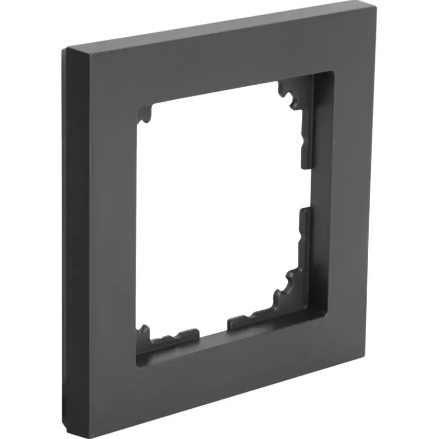 Schneider Merten System-M Smart Afdekraam 1-voudig Antraciet