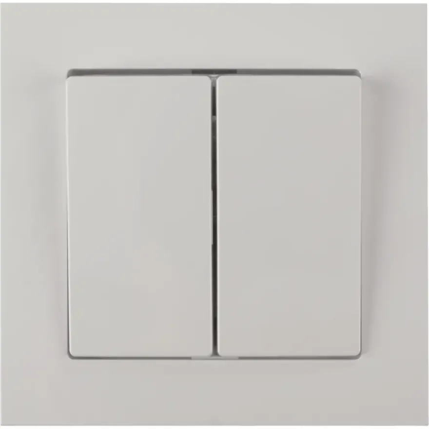 Schneider Merten System-M Wissel/ Wisselschakelaar Actief Wit