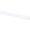 Schuifrail ondiep 10 mm wit