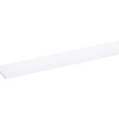 Schuifrail ondiep 10 mm wit