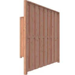 Schutting startpakket Douglas hout 3,8 m lang