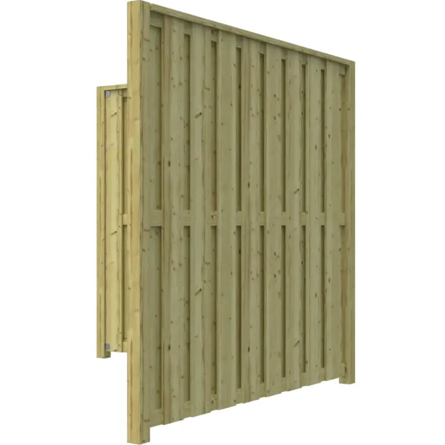 Schutting startpakket Royal grenen hout 3,8 m lang