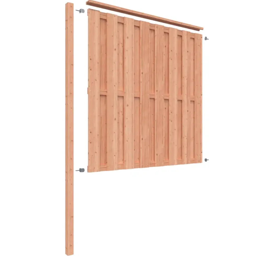 Schutting volgpakket Douglas hout 1,9 m lang