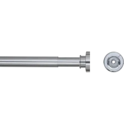 Seallux douchestang 80 - 130cm chroom