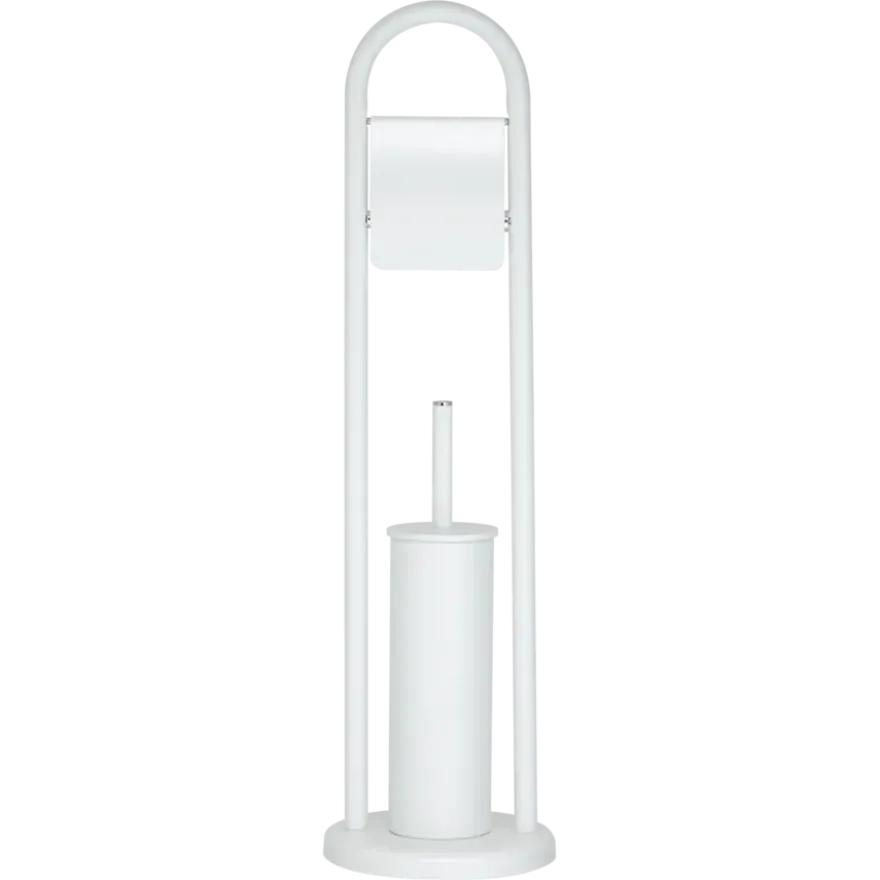 Sealskin Acero WC-borstel met houder metaal wit