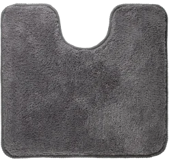 Sealskin Angora wc mat grijs 55 x 60 cm