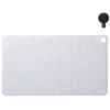 Sealskin antislip badmat Ribb 40x70 cm wit (inclusief zwarte haak)