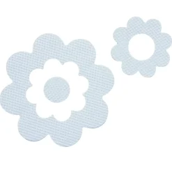 Sealskin badbloemen antislip wit - 7 stuks