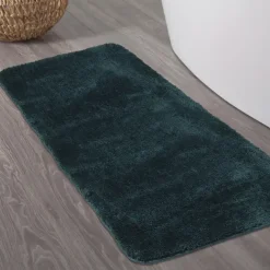 Sealskin badmat angora 70x140cm donkergroen