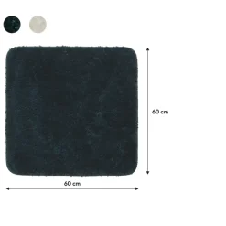 Sealskin badmat angora 60x60cm donkergroen