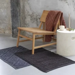 Sealskin badmat aztec 60x90cm donkerroze