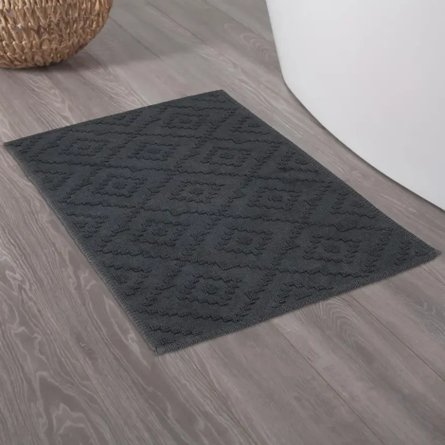 Sealskin badmat aztec 60x90cm donkergrijs