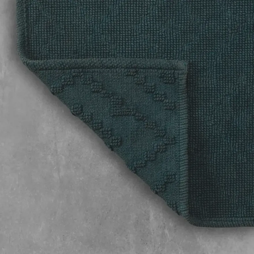 Sealskin badmat aztec 60x90cm donkergroen