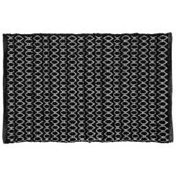 Sealskin badmat boho 60x90cm zwart
