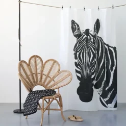 Sealskin badmat boho 60x90cm zwart