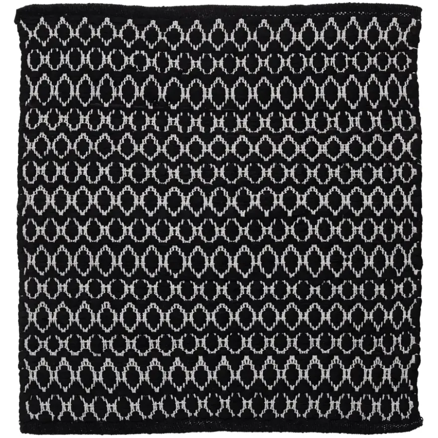 Sealskin badmat boho 60x60cm zwart