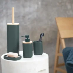 Sealskin badmat delhi 60x60cm donkergroen