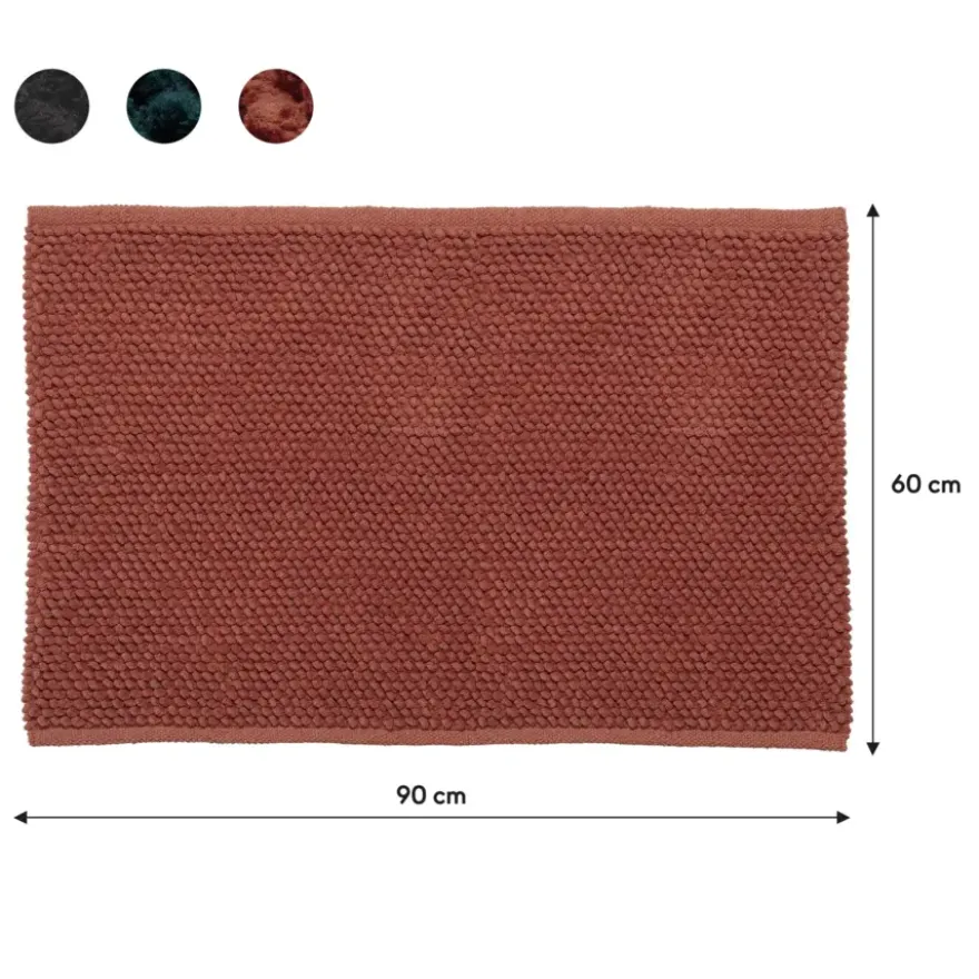 Sealskin badmat delhi 60x90cm donkerroze
