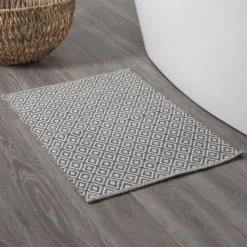 Sealskin Badmat Trellis Grijs 60x90 cm