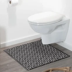 Sealskin badmat trellis 60x60cm zwart
