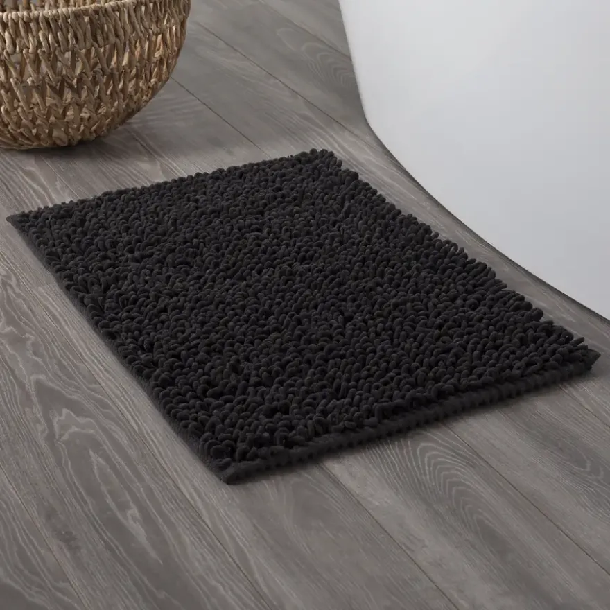 Sealskin Badmat Twist Donker Grijs 60x90 cm