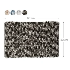 Sealskin Badmat Vintage Donkergrijs 50x80 cm