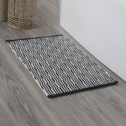 Sealskin Bandra badmat zwart 60x90 cm