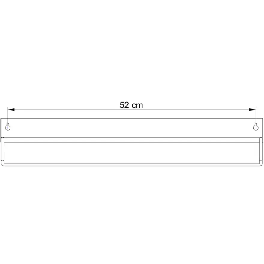 Sealskin Brix wandrek metaal wit