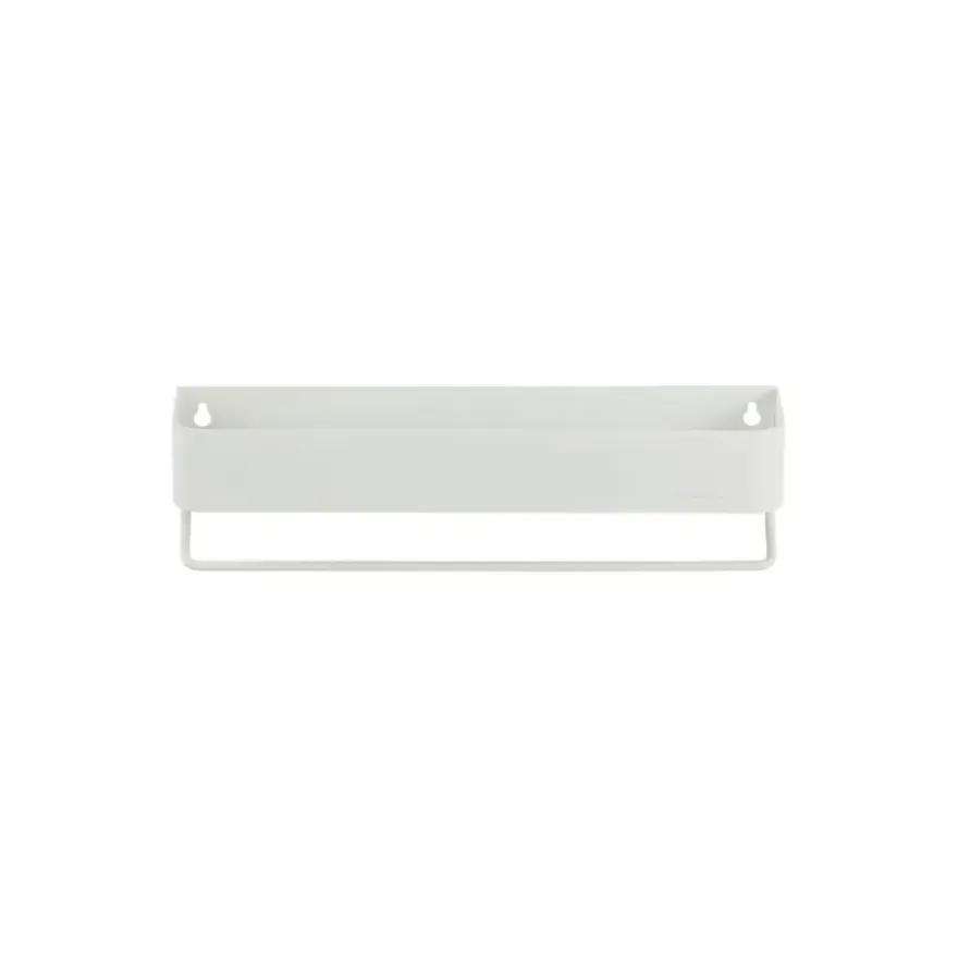 Sealskin Brix wandrek wit met handdoekrek metaal