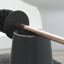 Sealskin Conical toiletborstelhouder porselein zwart
