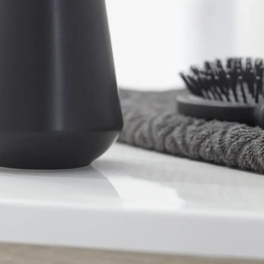 Sealskin Conical zeepdispenser porselein zwart