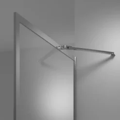 Sealskin Contour verlengde buis zilver hoogglans 125 cm