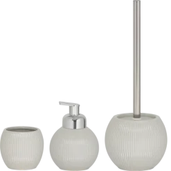 Sealskin Convex zeepdispenser keramiek lichtgrijs