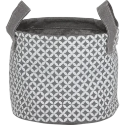 Sealskin Diamonds mandje textiel grijs