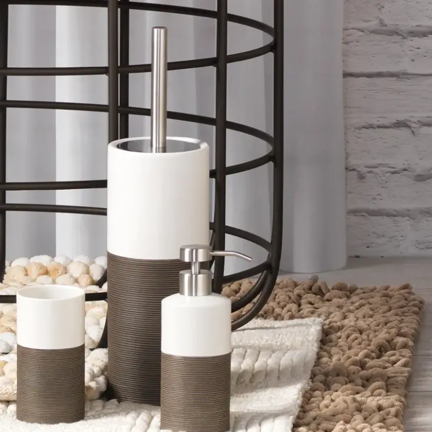 Sealskin Doppio toiletborstelhouder porselein bruin
