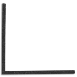 Sealskin Dorpel Hoek 100x100 cm Zwart