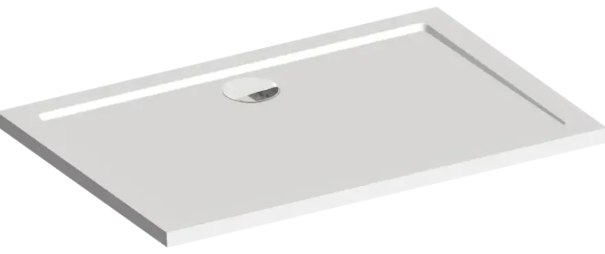 Sealskin Douchebak Fusion Rechthoek Inbouw 120x90x4 cm Wit