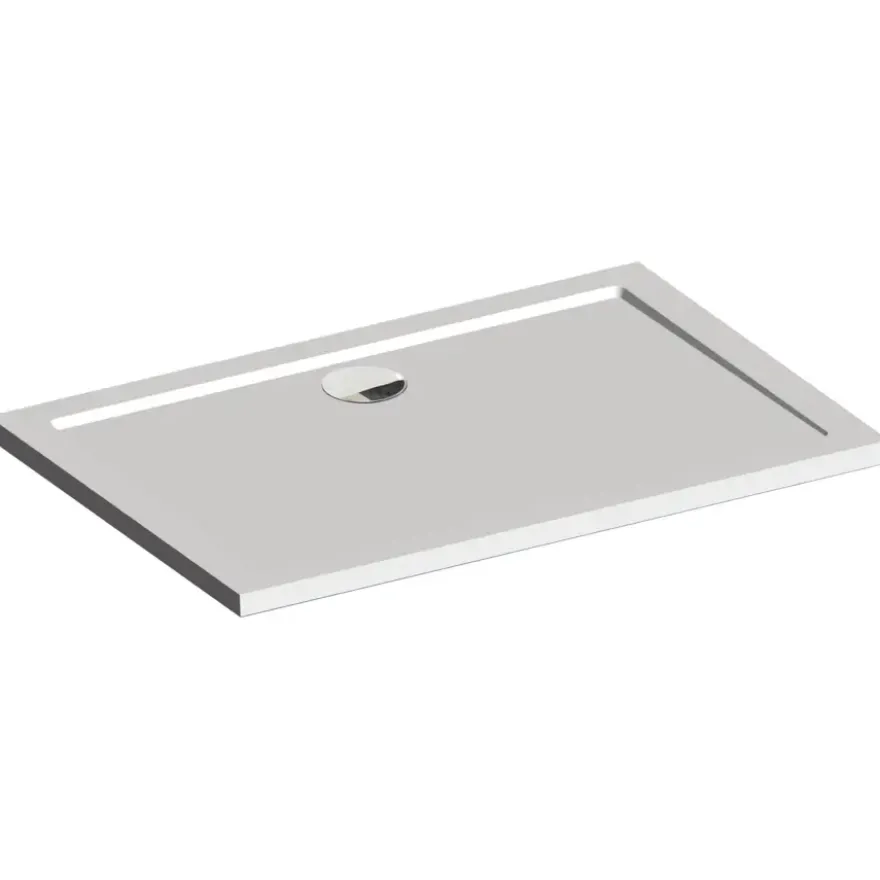 Sealskin Douchebak Fusion Rechthoek Inbouw 120x80x4 cm Wit