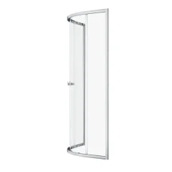 Sealskin douchecabine kwartrond met schuifdeuren Hooked chroom 90 x 90 x 200 cm