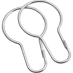 Sealskin Douchegordijnringen Hooks Metaal - 12 Stuks