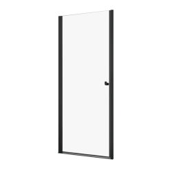Sealskin draaideur in nis Hooked zwart 90 x 200 cm
