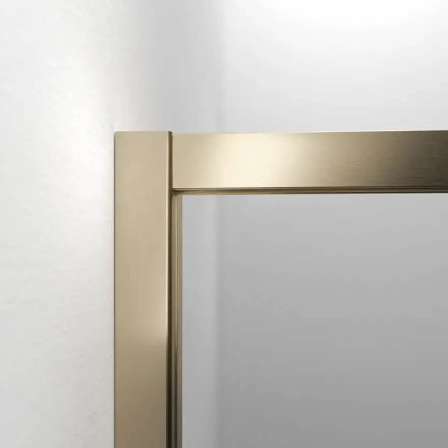 Sealskin Draaideur voor nis Contour 100x200 cm Goud geborsteld