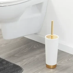 Sealskin Glossy toiletborstelhouder polyresin goud