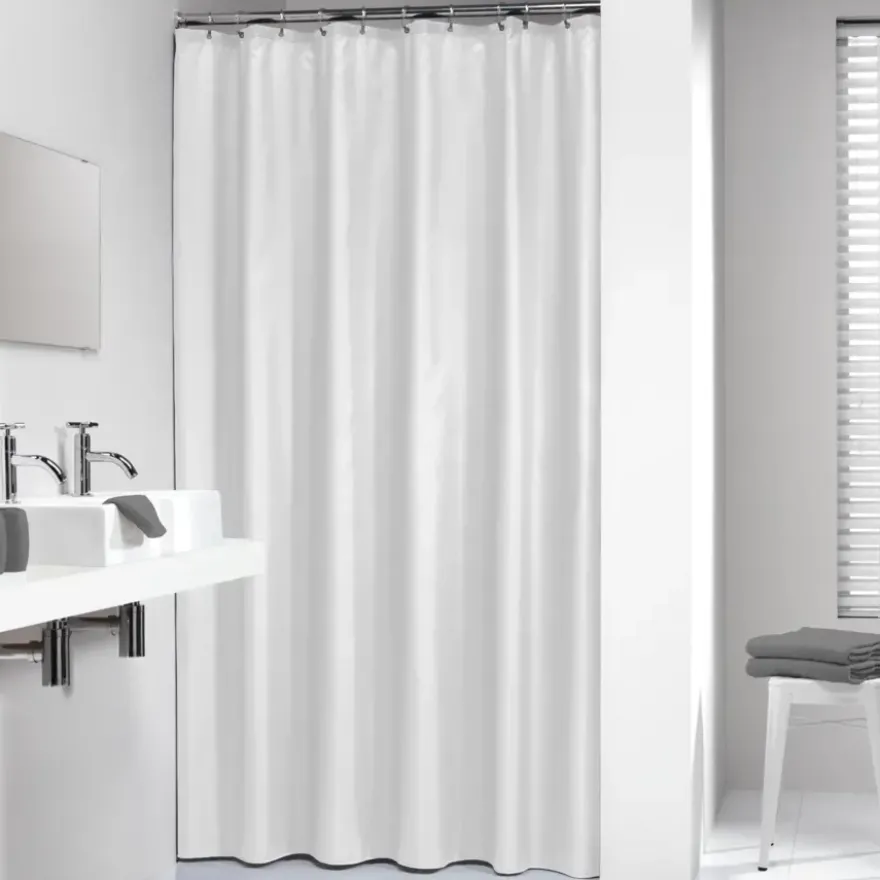 Sealskin Granada douchegordijn wit 120 x 200 cm